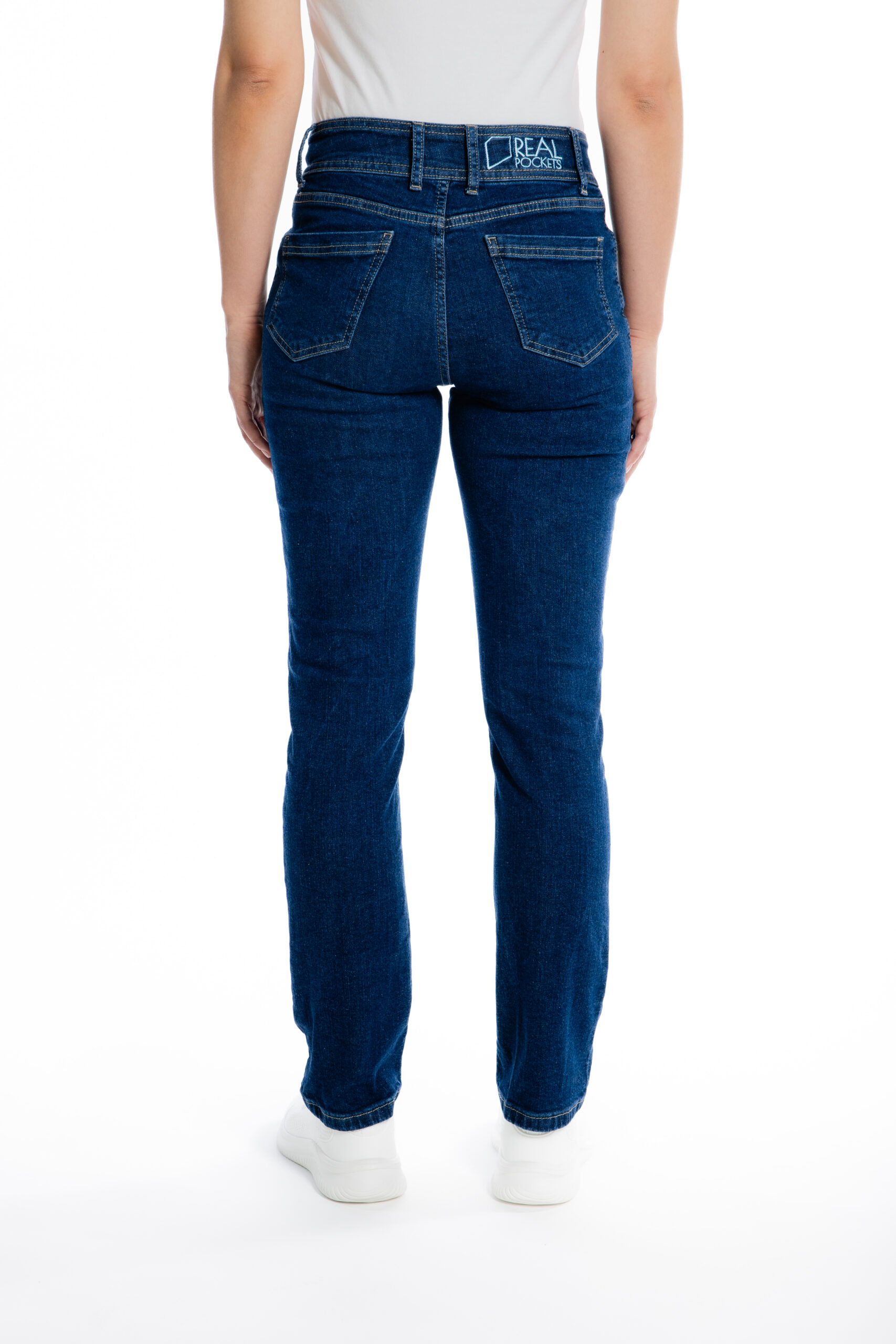 Real Pockets Jeans von hinten